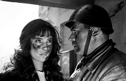 Кадр фильма М. Калатозова &laquo;Летят журавли&raquo;.